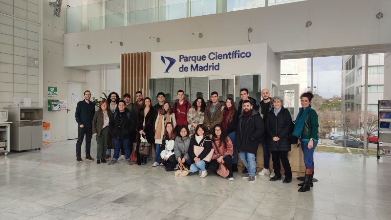 Visita a la  Fundación Parque Científico de Madrid y a la empresa EvoEnzyme